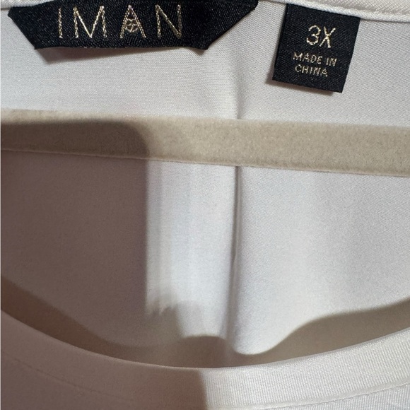 Elegant White Women's Top - Picture 2 of 2